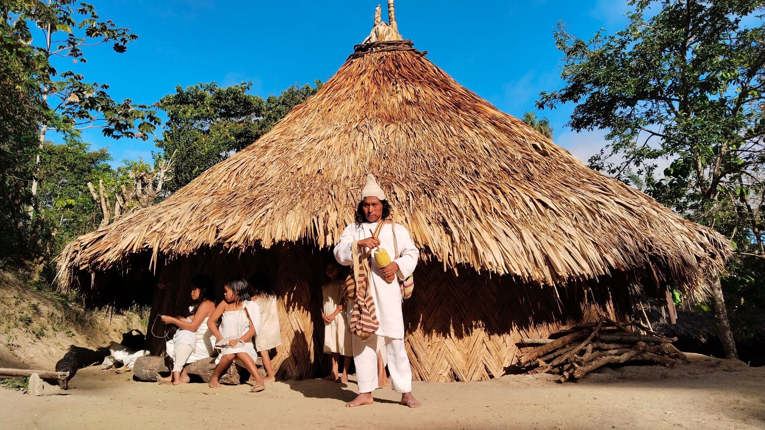 Kogui Living at the Tayrona Park