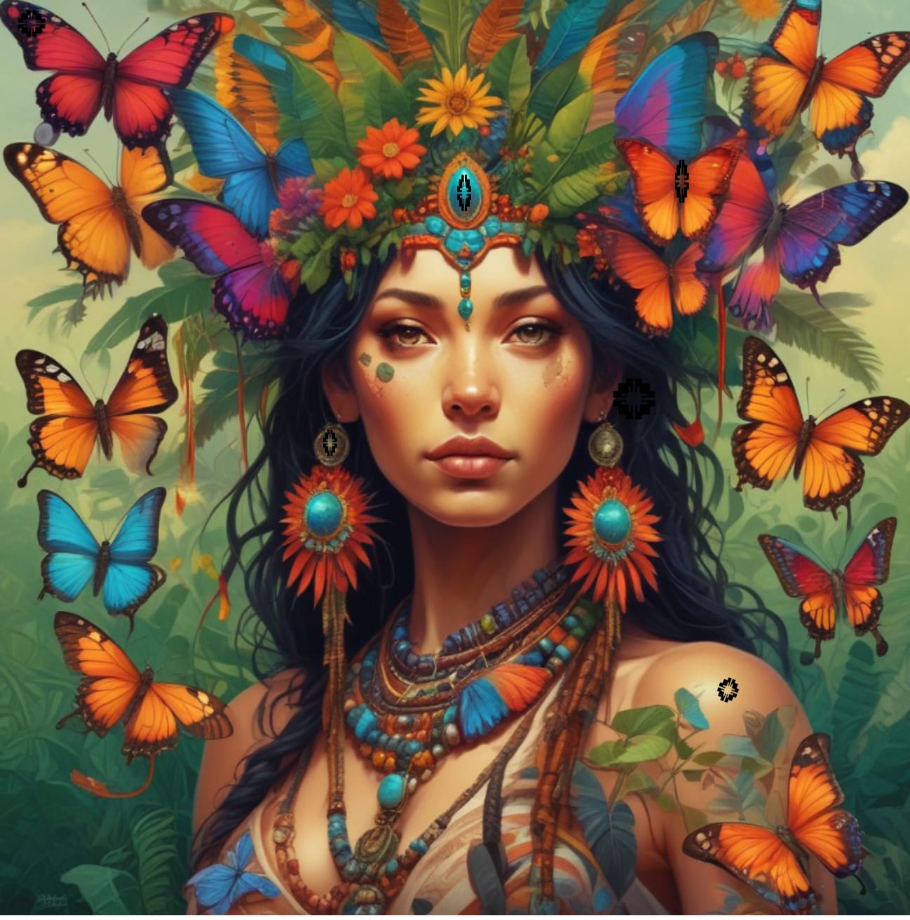 Rainbow Butterflies, Colorful Serpents, Madrecita Ayahuasca